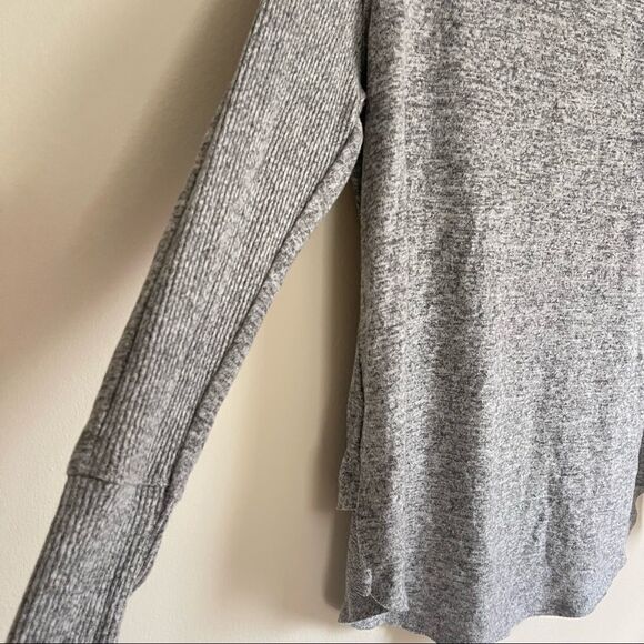 Sweet Romeo Gray Cowl Neck Sweater Medium - Picture 8 of 9